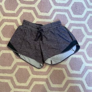 Grey Hottie Hot High-Rise Lined Short 2.5”: size 4